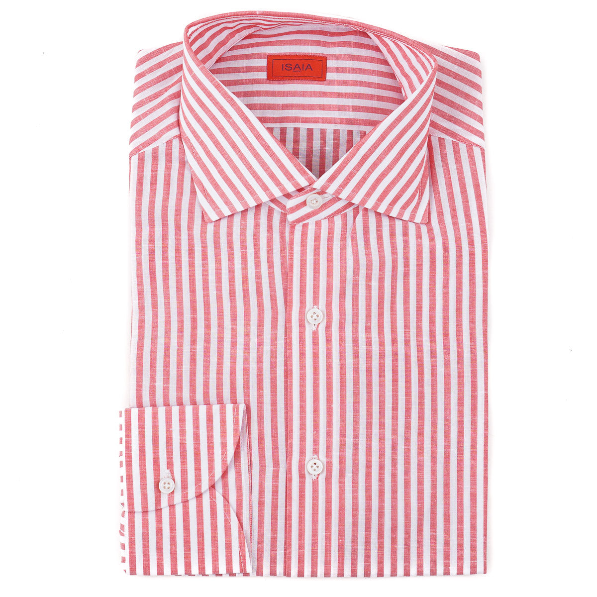 Isaia Lightweight Cotton and Linen Shirt