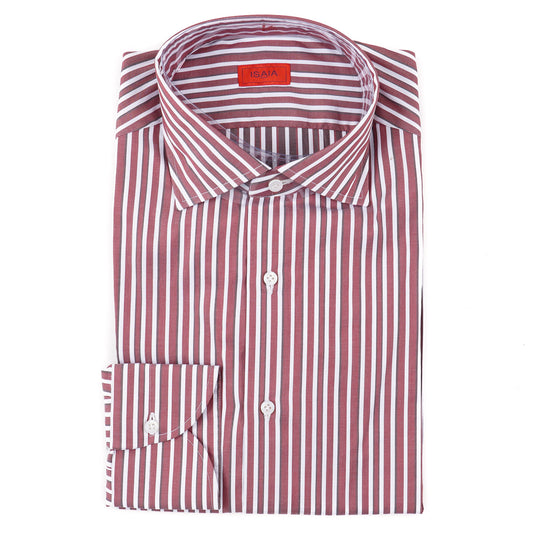 Isaia Tailored-Fit 'Mix' Cotton Shirt - Top Shelf Apparel