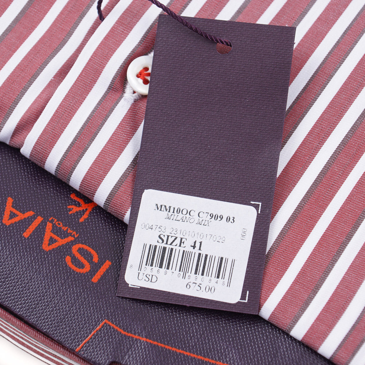 Isaia Tailored-Fit 'Mix' Cotton Shirt - Top Shelf Apparel