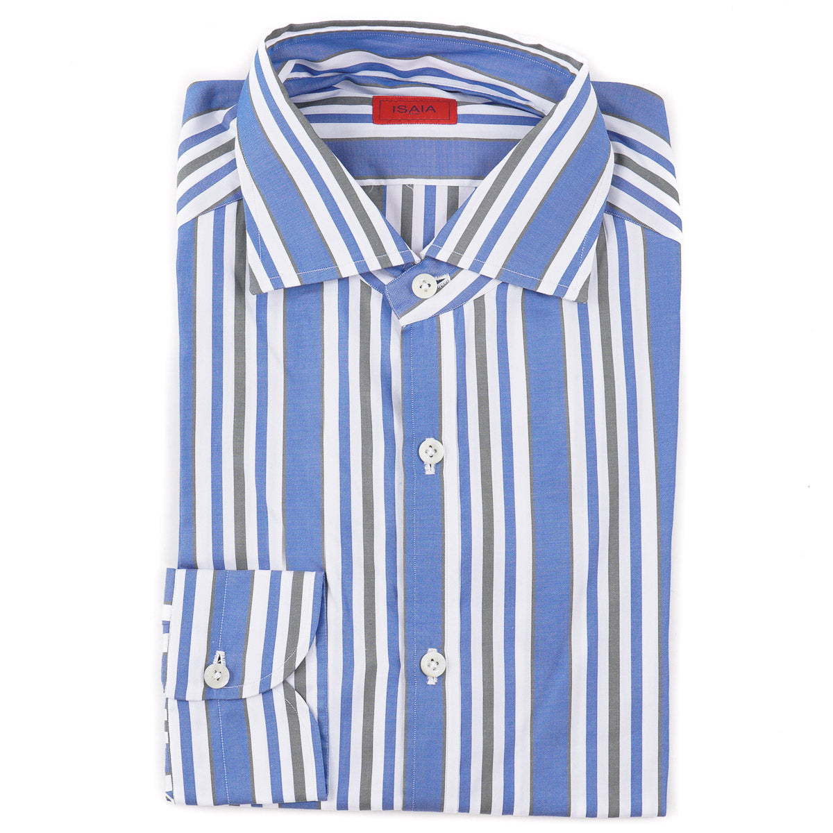 Isaia Slim-Fit Lightweight Cotton Shirt - Top Shelf Apparel