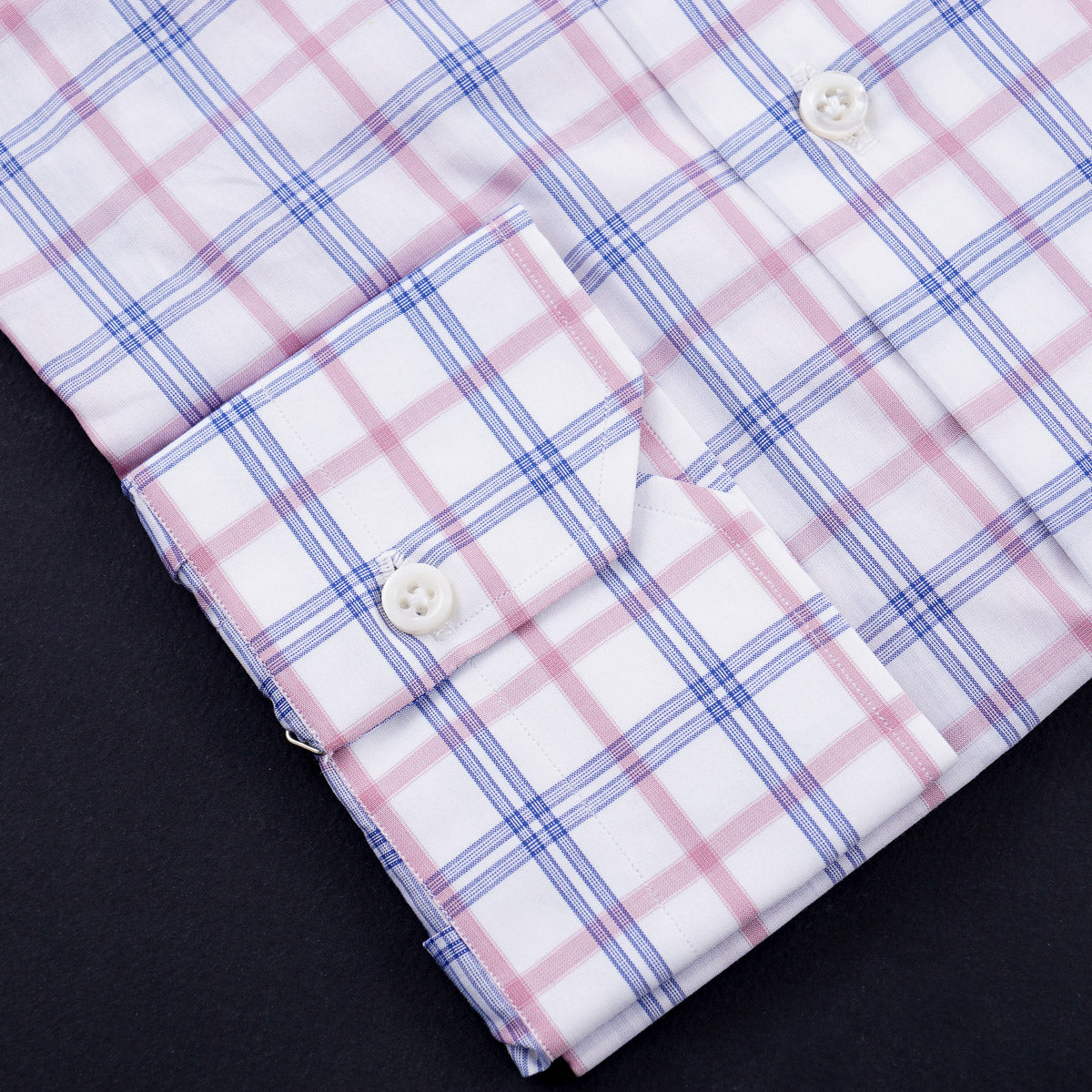 Isaia Tailored-Fit 'Mix' Cotton Shirt - Top Shelf Apparel