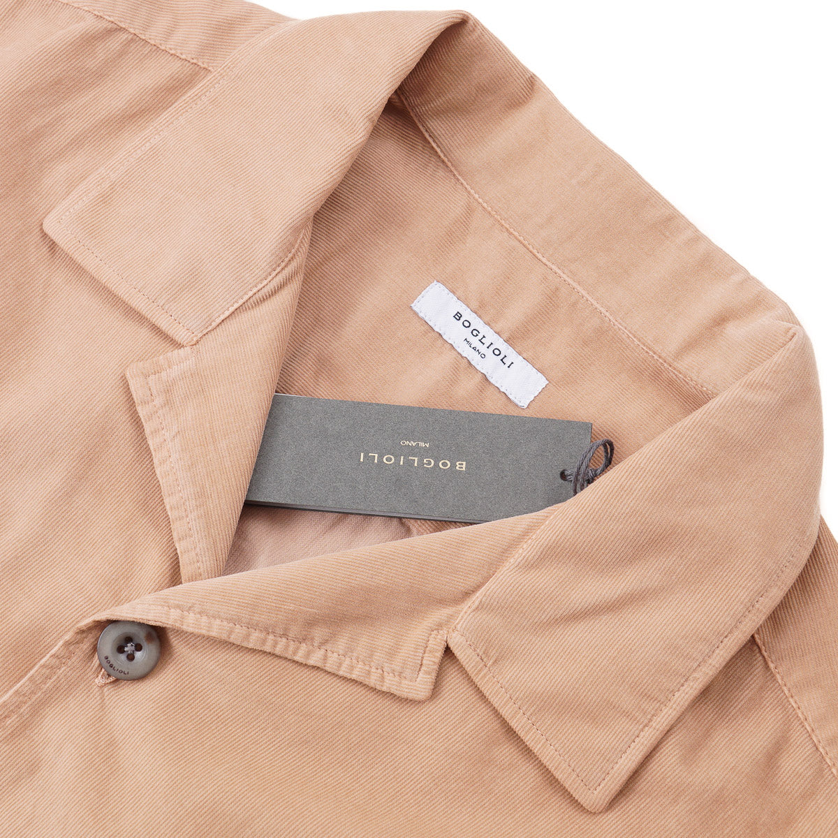 Boglioli Lightweight Corduroy Shirt-Jacket