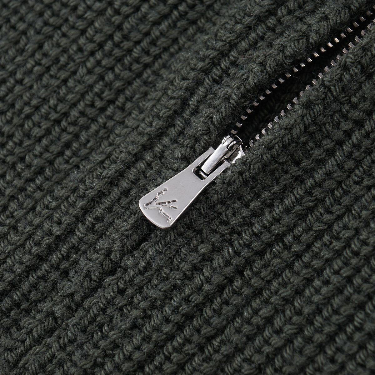 Isaia Full-Zip Wool Sweater-Jacket - Top Shelf Apparel