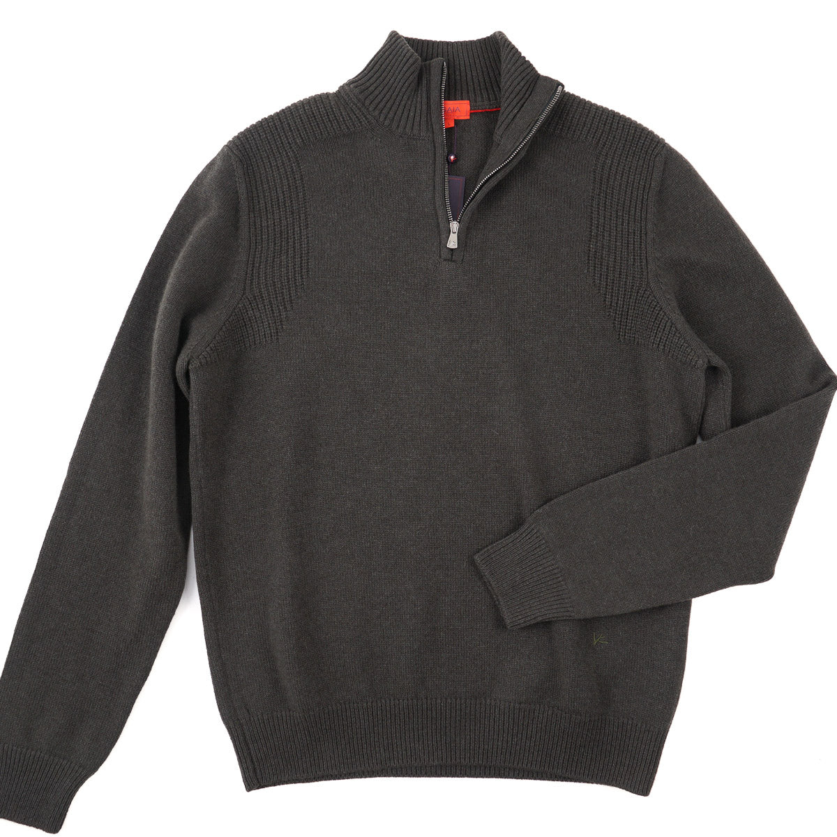 Isaia Half-Zip Cashmere Sweater - Top Shelf Apparel