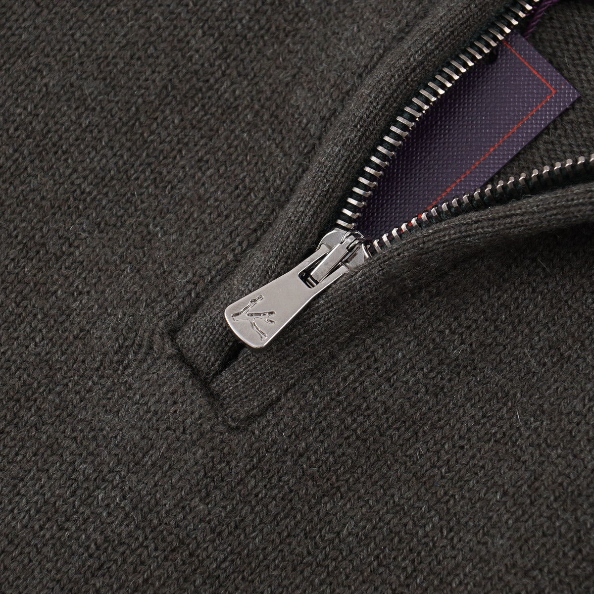 Isaia Half-Zip Cashmere Sweater - Top Shelf Apparel
