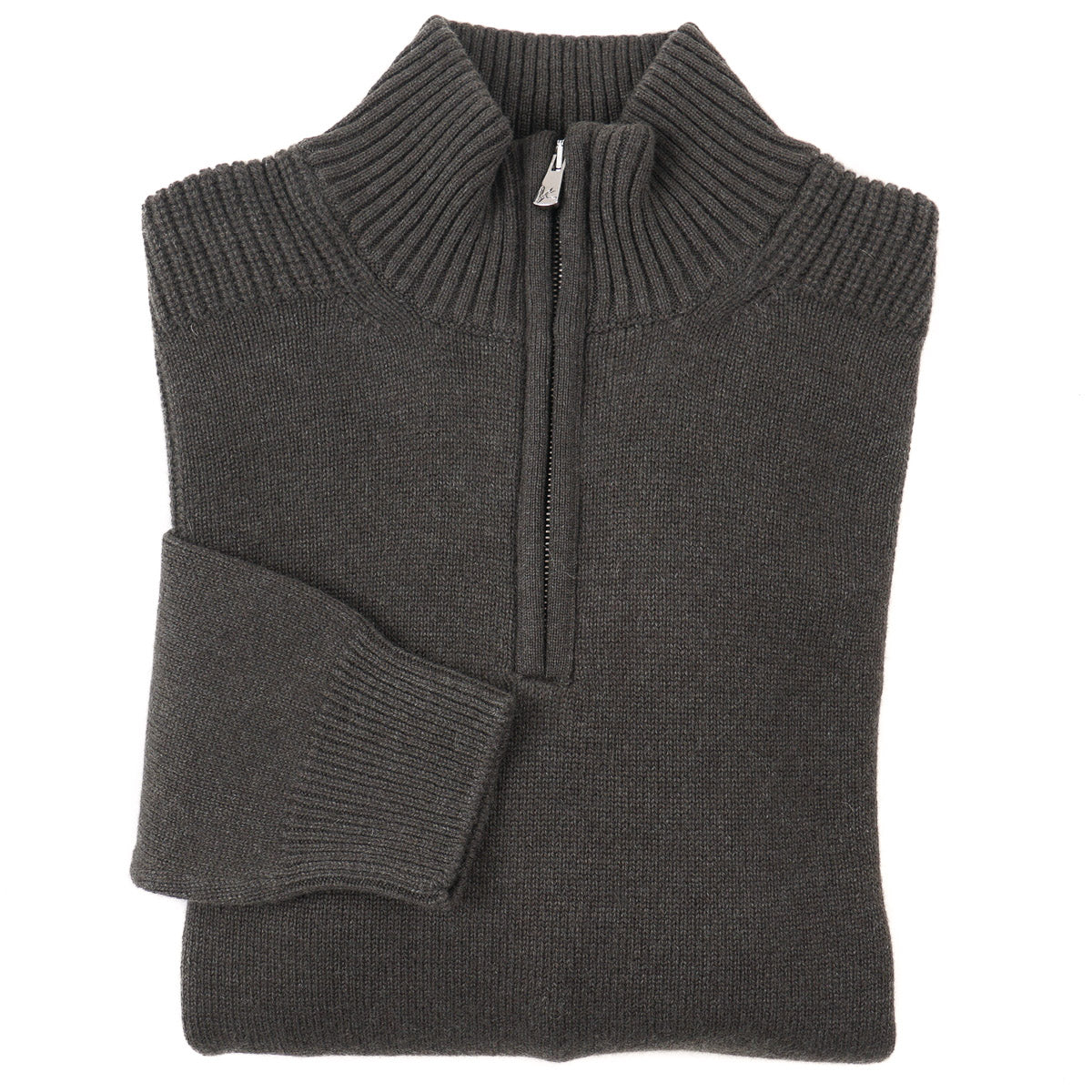 Isaia Half-Zip Cashmere Sweater - Top Shelf Apparel