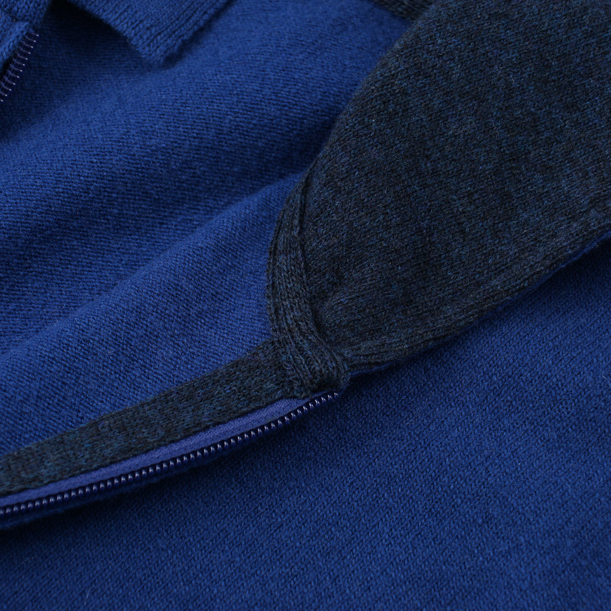 Boglioli Full-Zip Hooded Wool Sweater