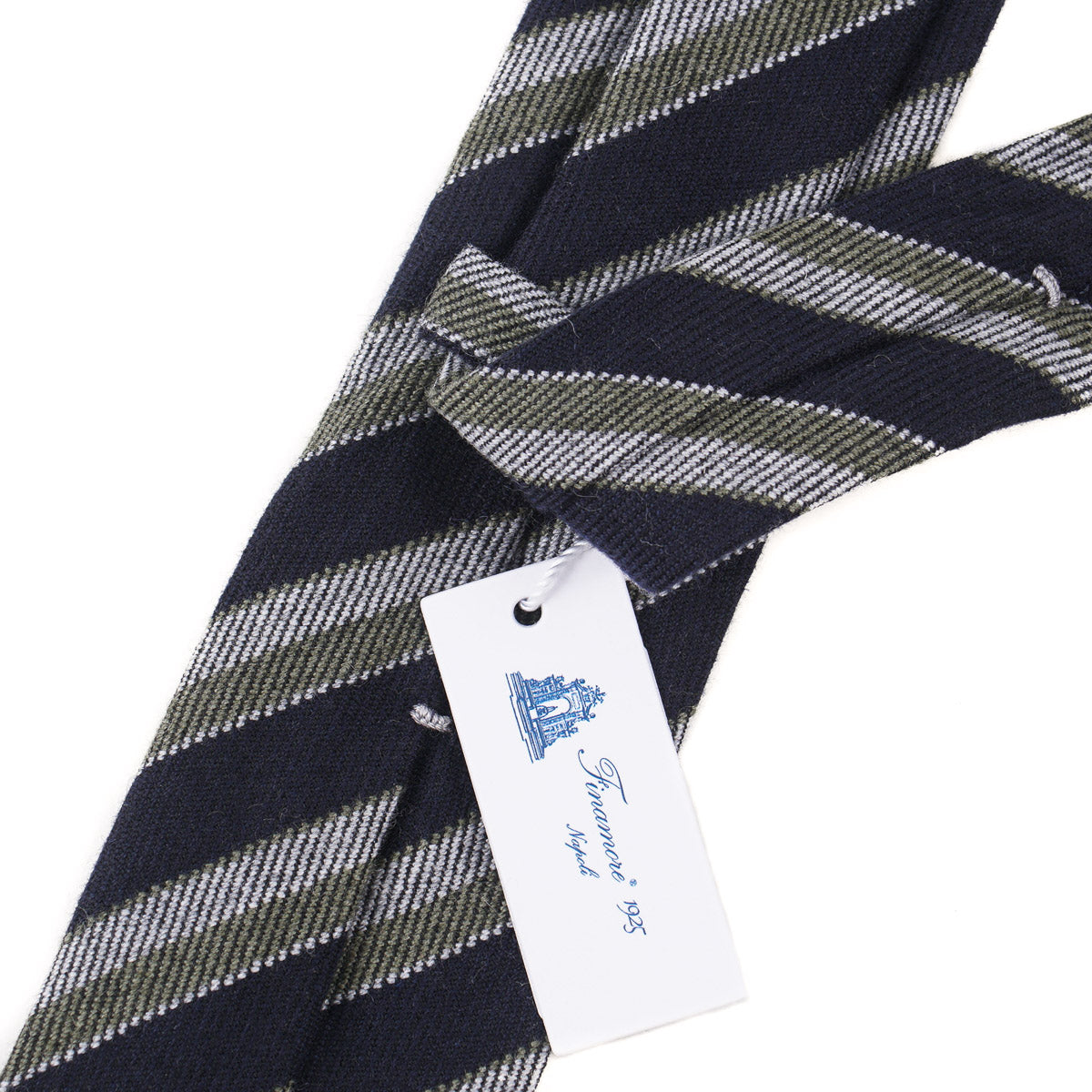 Finamore Unlined Pure Cashmere Tie