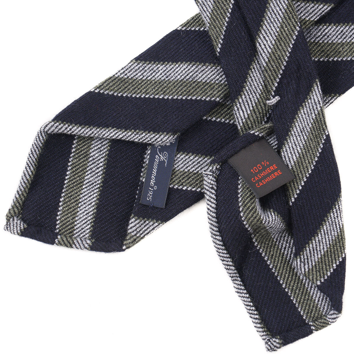 Finamore Unlined Pure Cashmere Tie