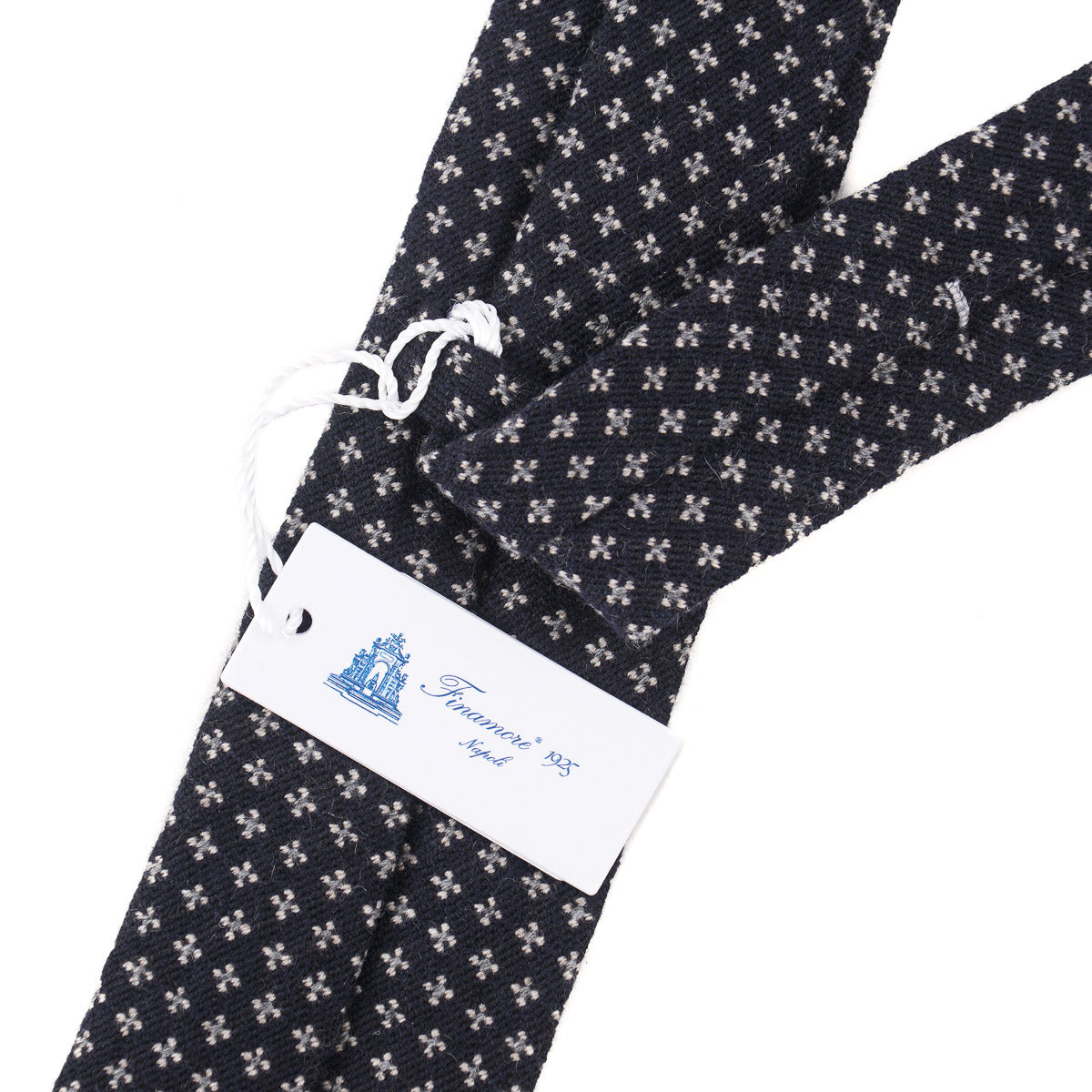 Finamore Unlined Pure Cashmere Tie