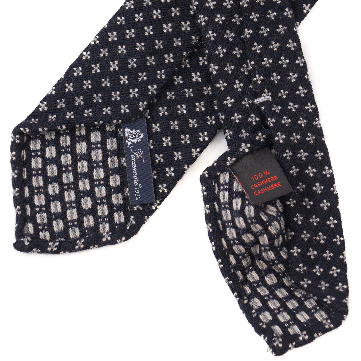 Finamore Unlined Pure Cashmere Tie