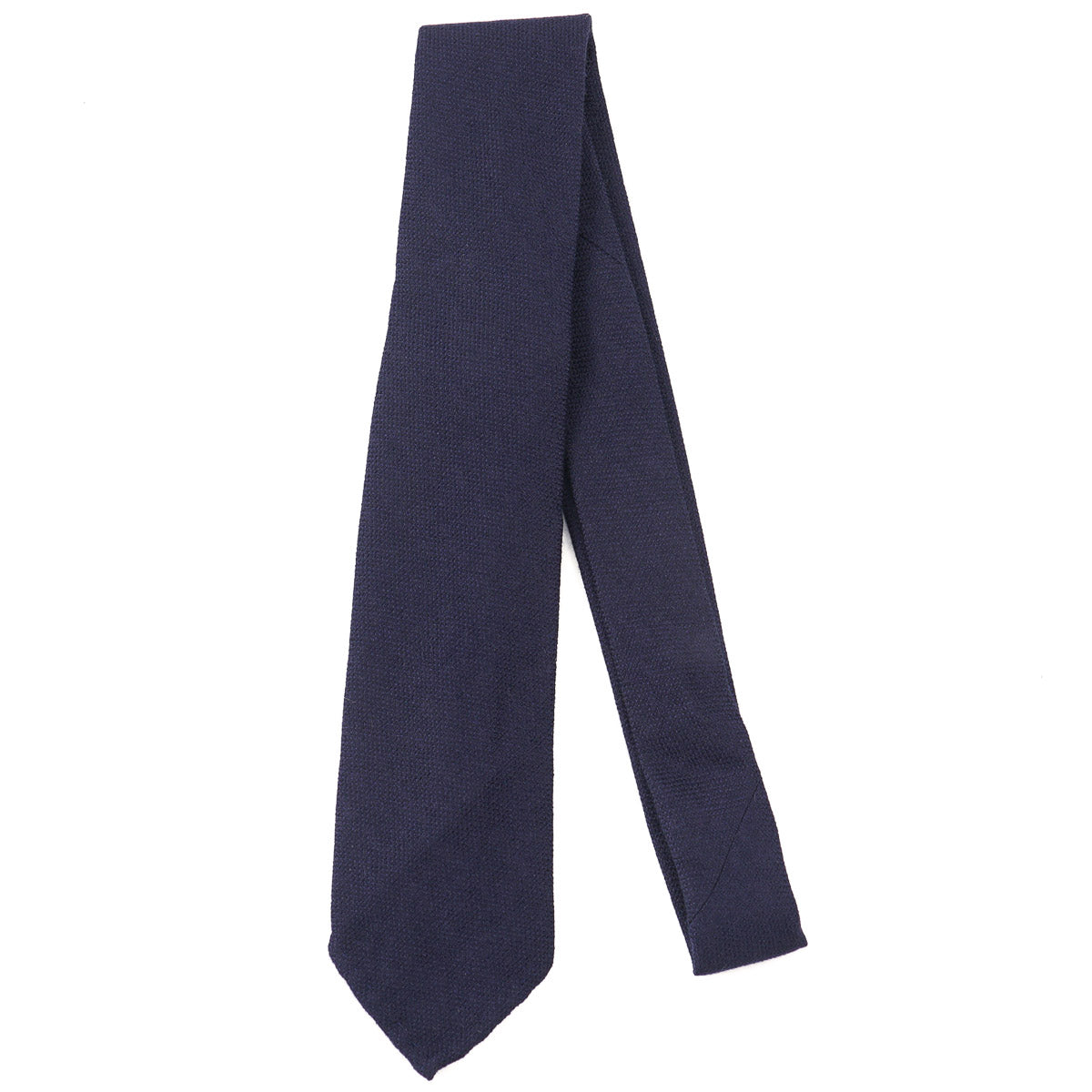 Finamore Unlined Cashmere-Silk Tie