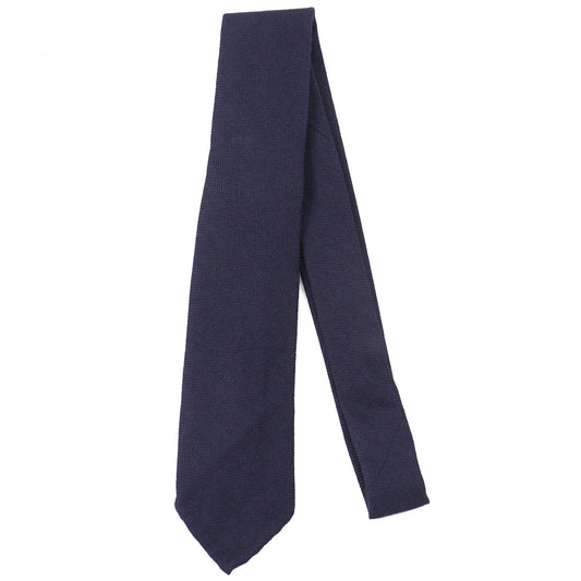 Finamore Unlined Cashmere-Silk Tie