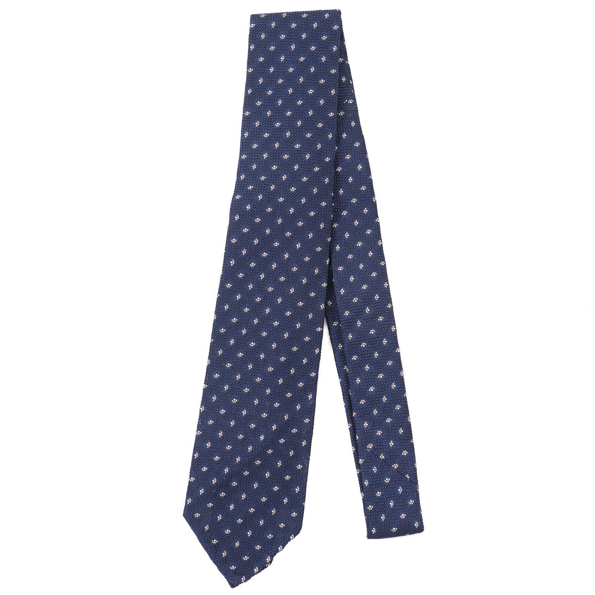 Finamore Unlined Woven Silk Tie
