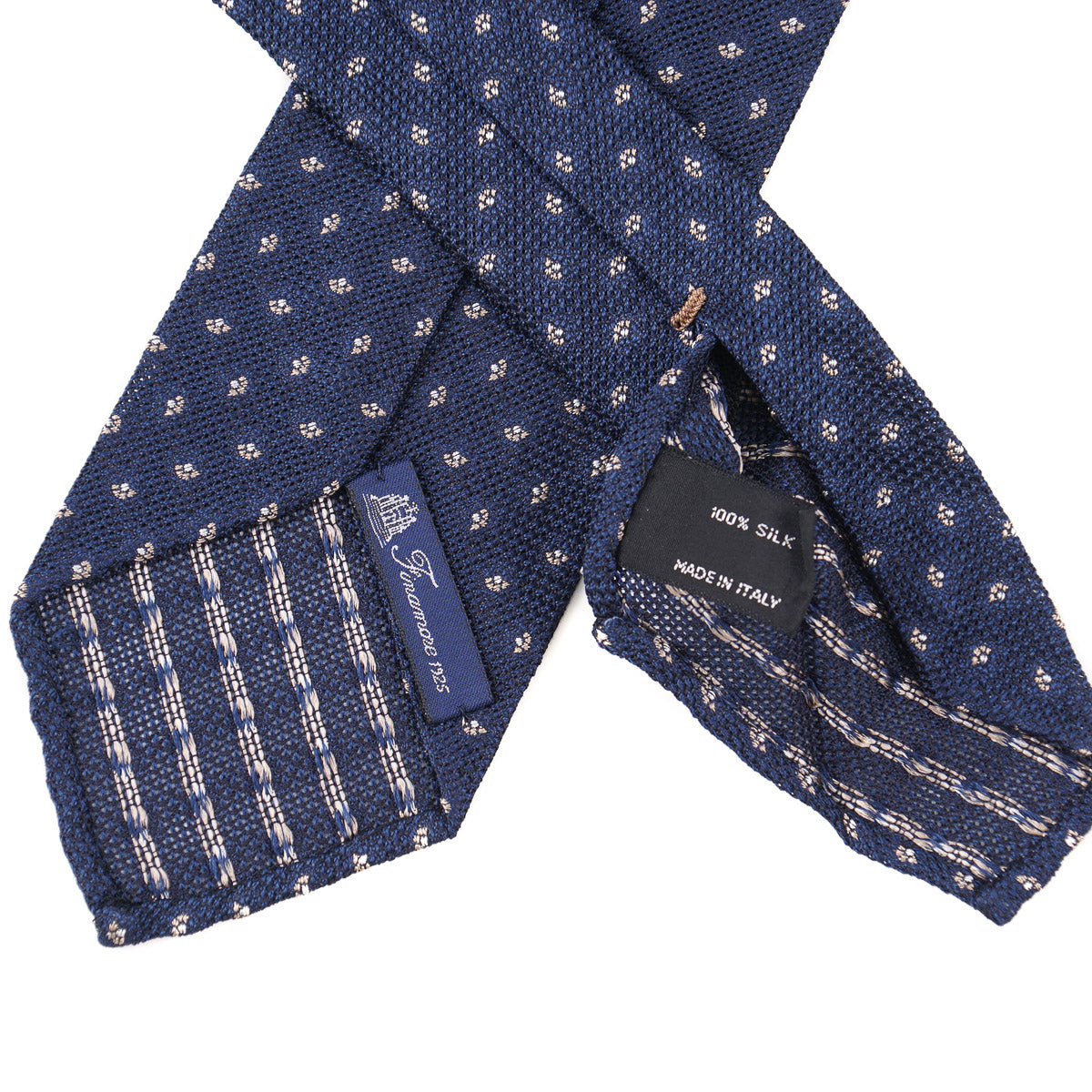 Finamore Unlined Woven Silk Tie