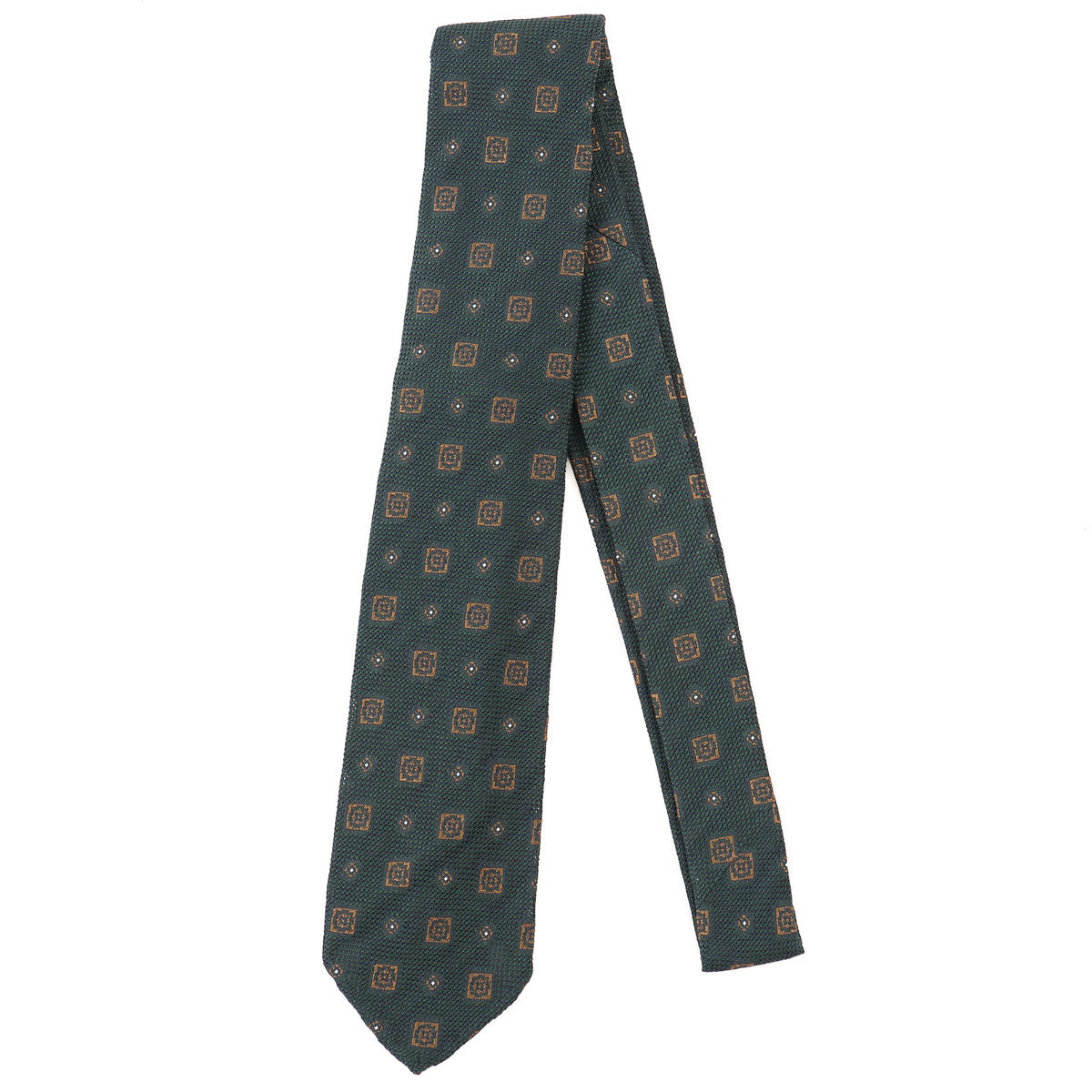 Finamore Unlined Woven Silk Tie
