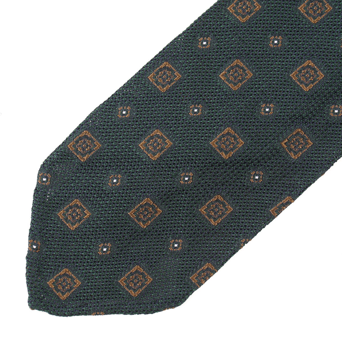 Finamore Unlined Woven Silk Tie