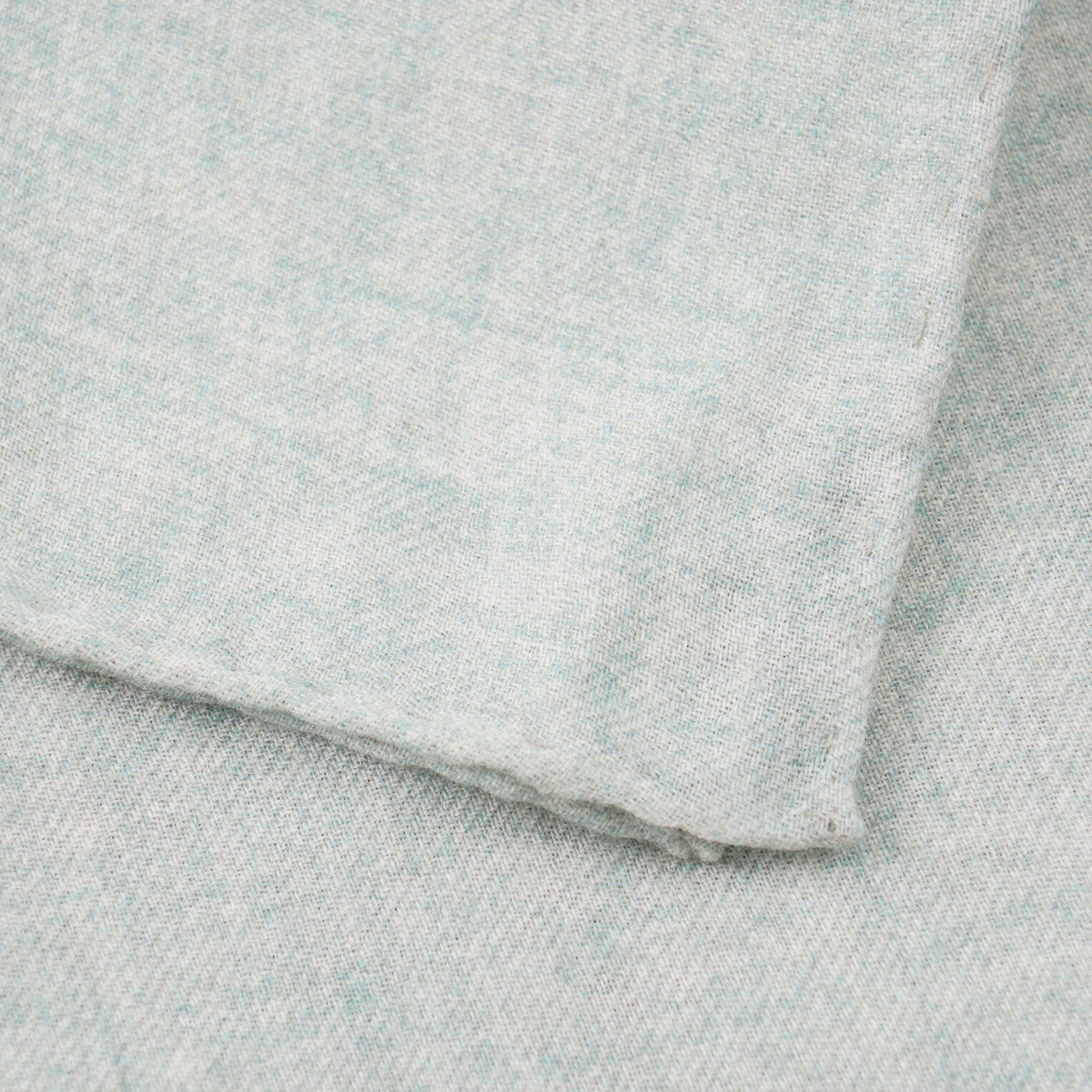 Finamore Soft Wool Pocket Square
