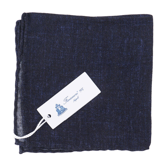 Finamore Soft Wool Pocket Square