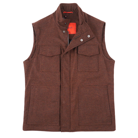 Isaia 'Iconico' Wool-Cashmere Vest - Top Shelf Apparel