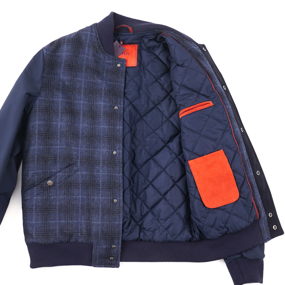 Isaia Wool-Cashmere Bomber Jacket - Top Shelf Apparel