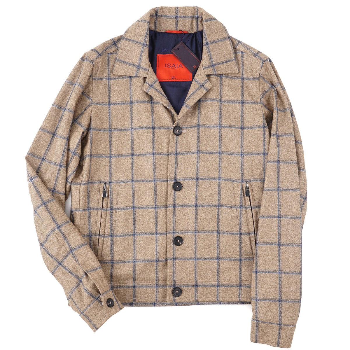 Isaia Flannel Wool 'Portofino Jacket' - Top Shelf Apparel