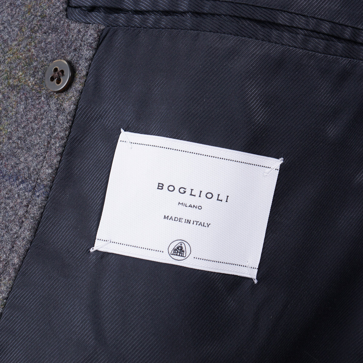 Boglioli Soft-Constructed Wool Overcoat