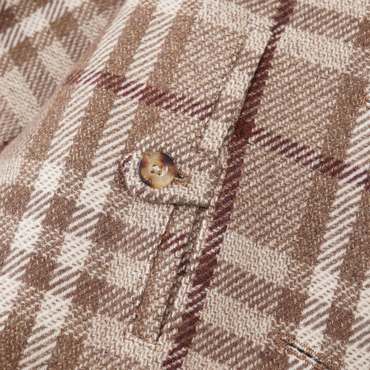 Boglioli Soft-Constructed Wool-Cashmere Coat