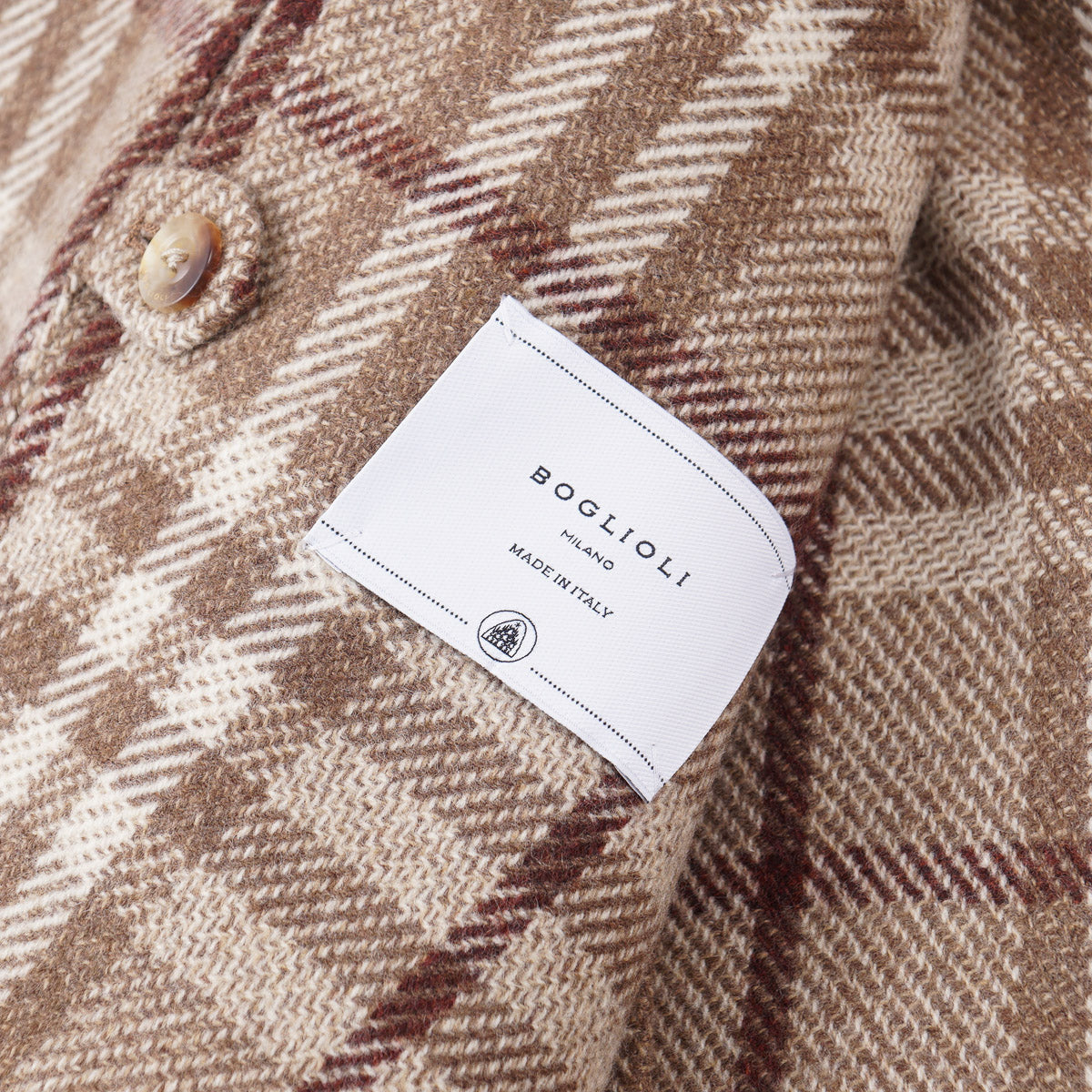 Boglioli Soft-Constructed Wool-Cashmere Coat