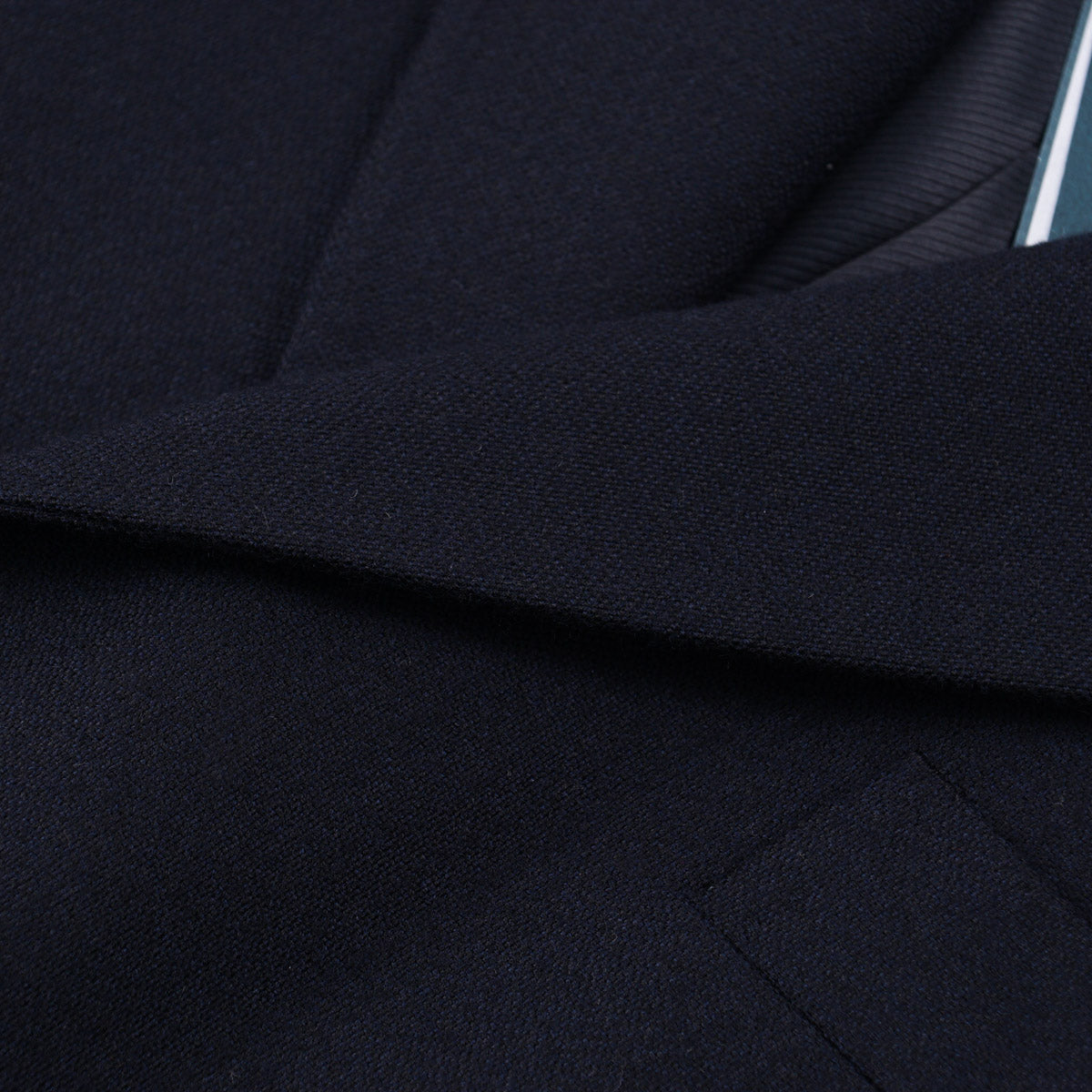 Boglioli Navy Pure Cashmere Overcoat
