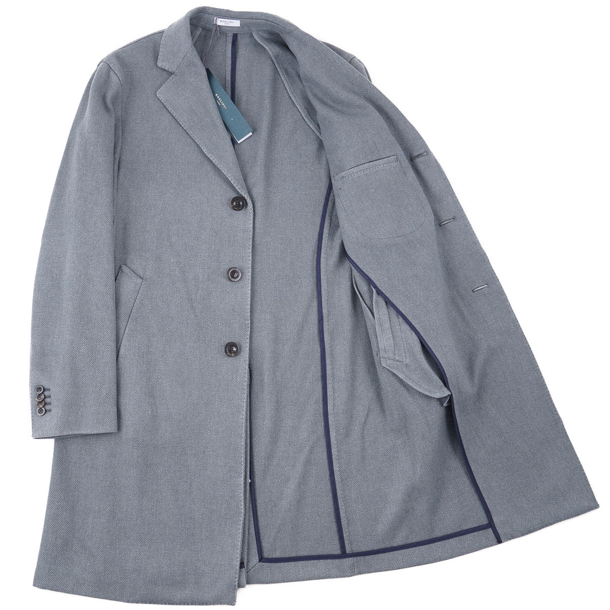Boglioli Garment-Washed Wool Overcoat – Top Shelf Apparel