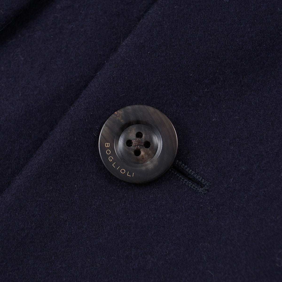 Boglioli Double-Breasted Wool Overcoat