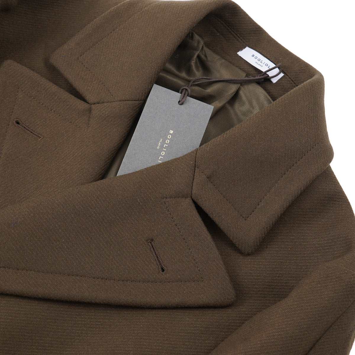 Boglioli Wool and Cashmere Overcoat