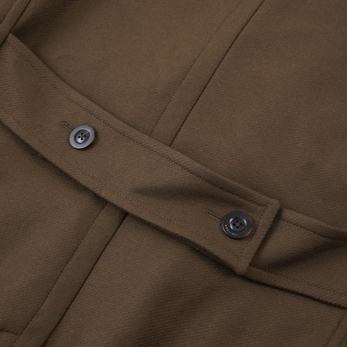 Boglioli Wool and Cashmere Overcoat