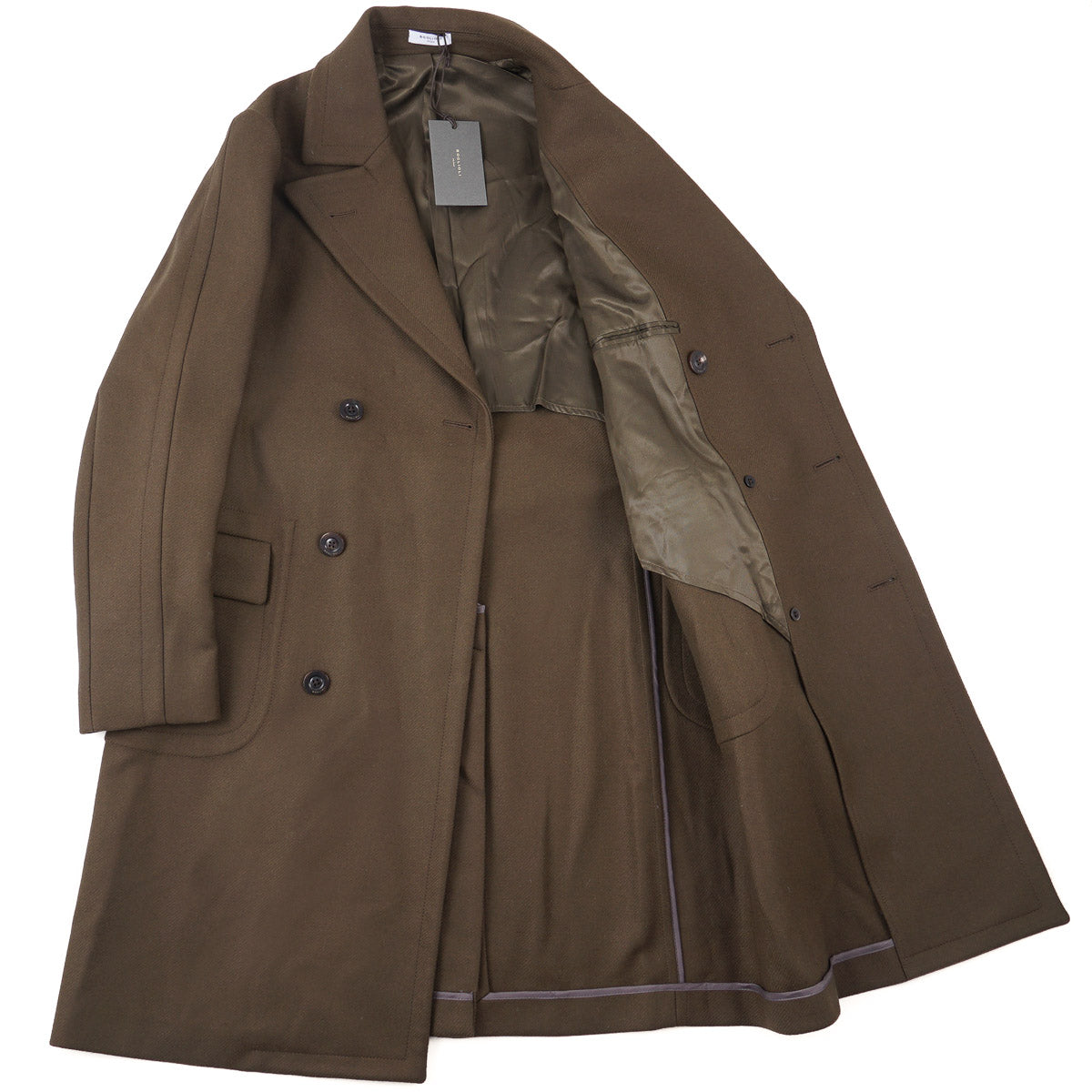 Boglioli Wool and Cashmere Overcoat