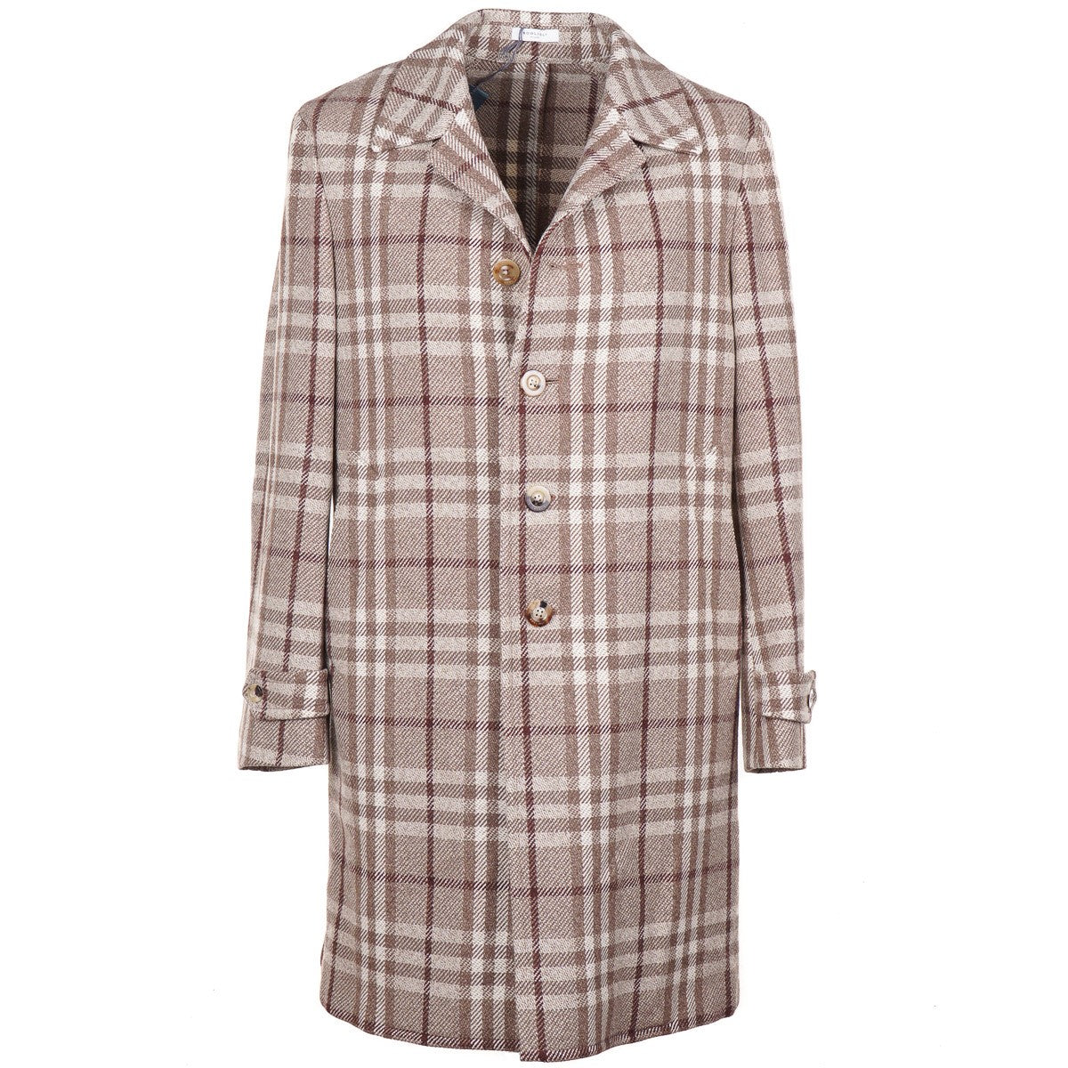 Boglioli Soft-Constructed Wool-Cashmere Coat