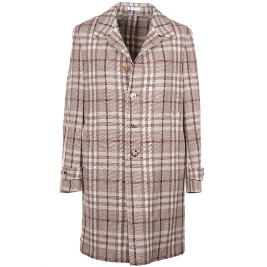 Boglioli Soft-Constructed Wool-Cashmere Coat