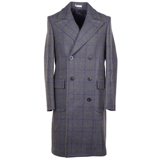 Boglioli Soft-Constructed Wool Overcoat