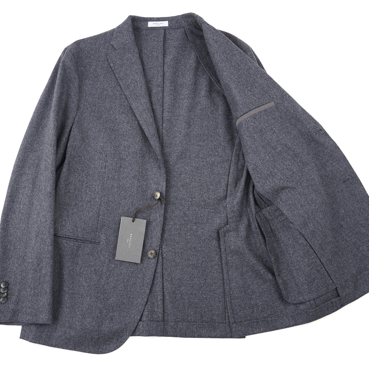 Boglioli Soft Flannel Wool 'K Jacket' Suit