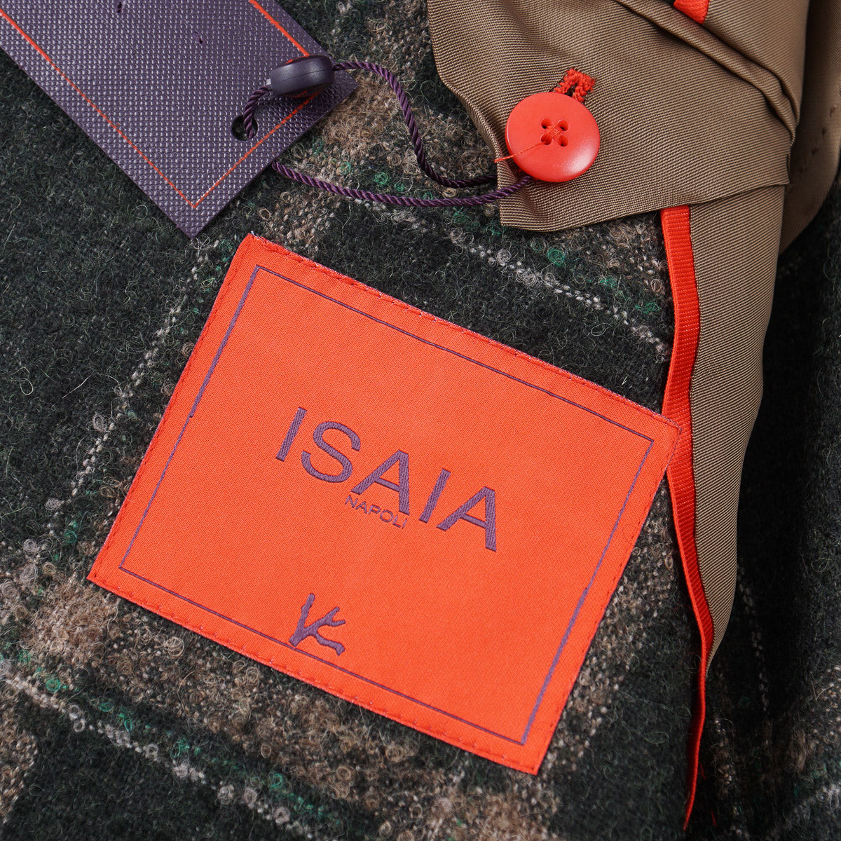 Isaia 'Domenico' Alpaca-Wool Sport Coat