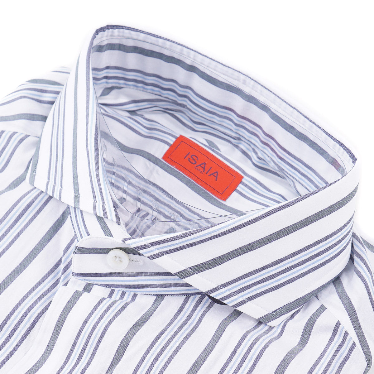 Isaia Tailored-Fit 'Mix' Cotton Shirt - Top Shelf Apparel