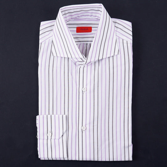 Isaia 'Italia' Regular-Fit Cotton Shirt - Top Shelf Apparel