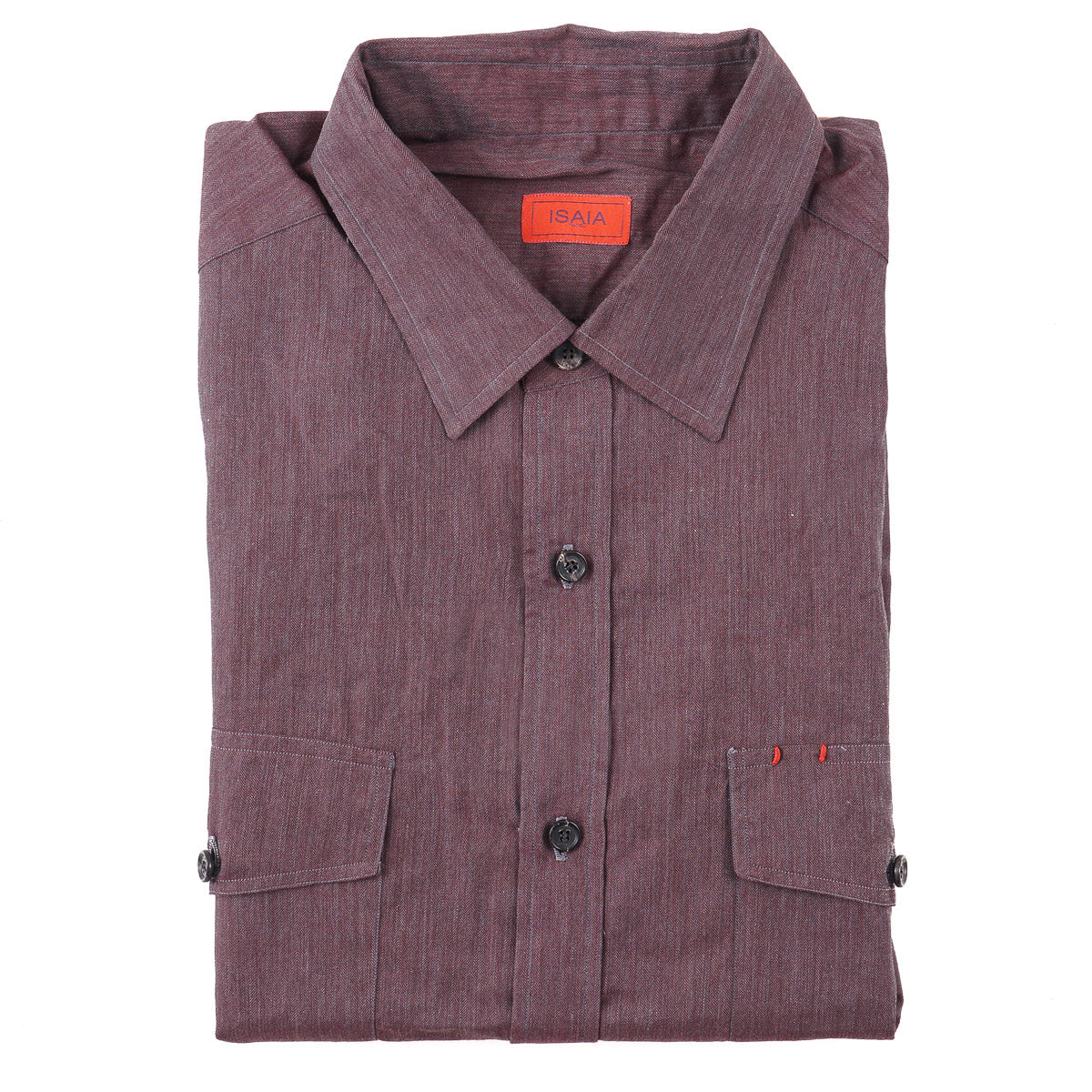 Isaia Lightweight Cotton Sport Shirt - Top Shelf Apparel