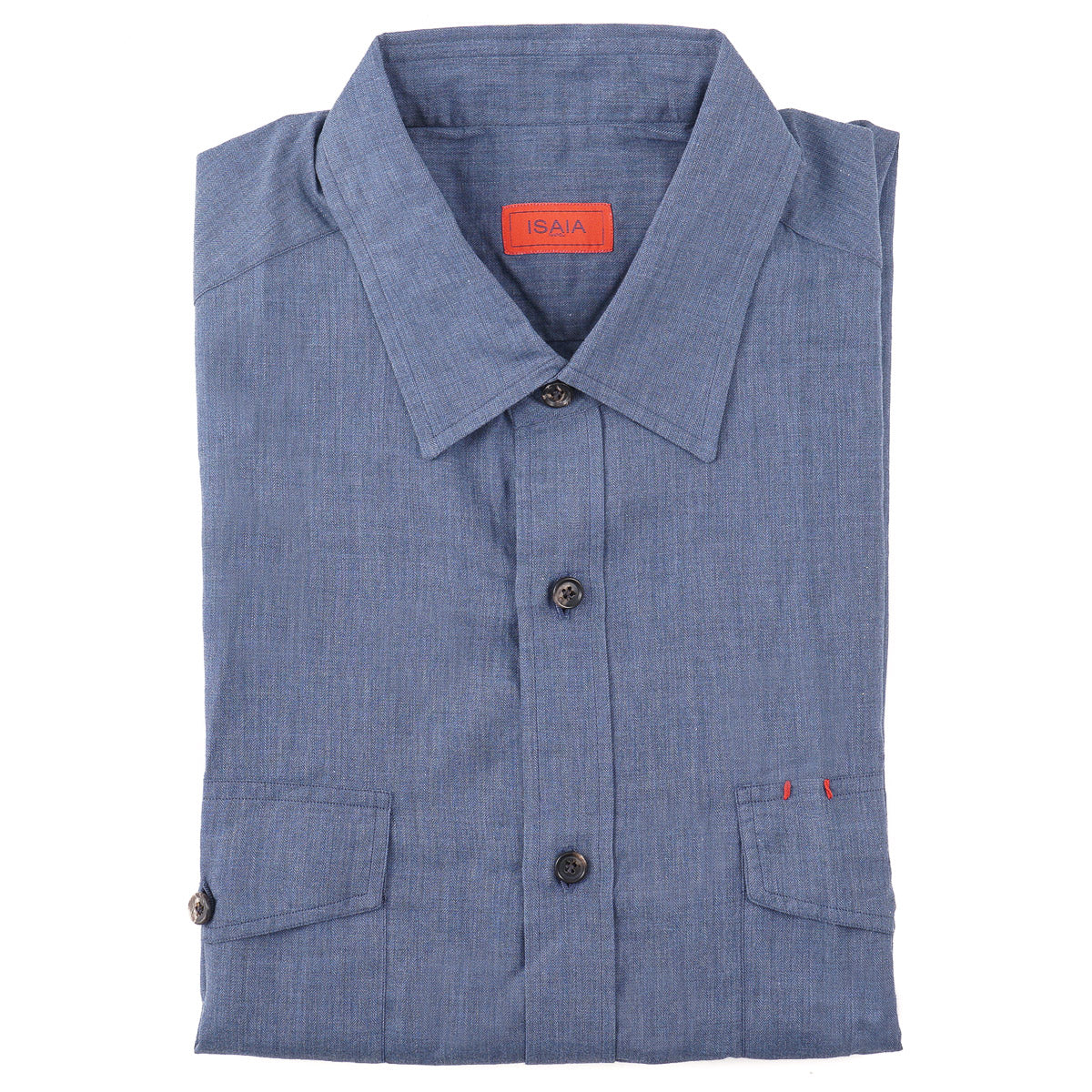 Isaia Lightweight Cotton Sport Shirt - Top Shelf Apparel