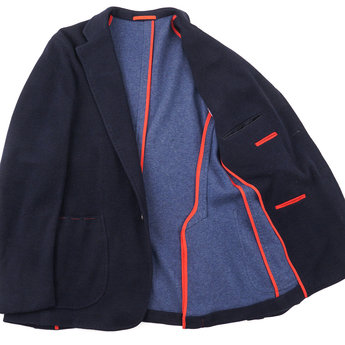 Isaia Deconstructed Pique Knit Sport Coat - Top Shelf Apparel