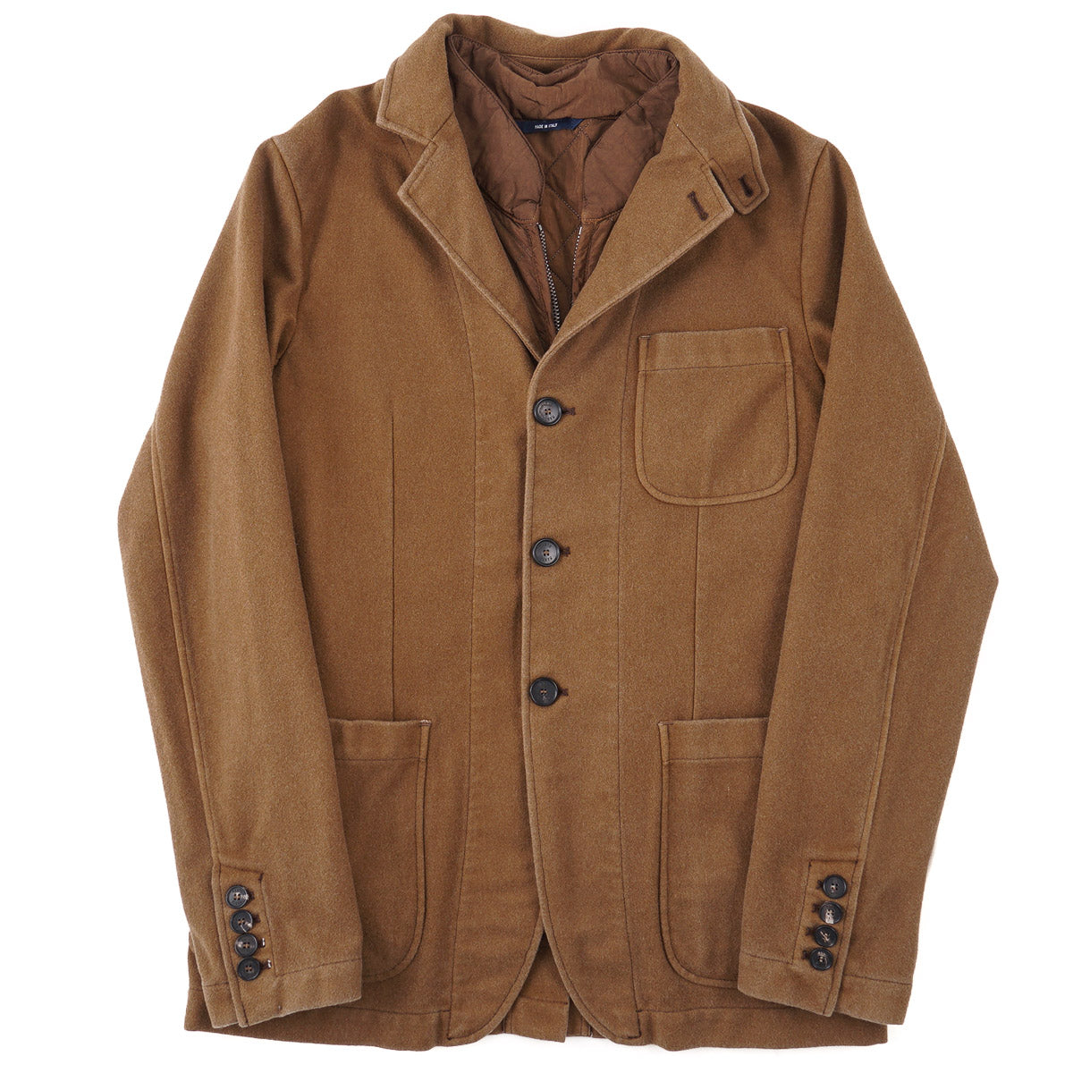 Manto 3-in-1 Cashmere Jacket with Vest - Top Shelf Apparel