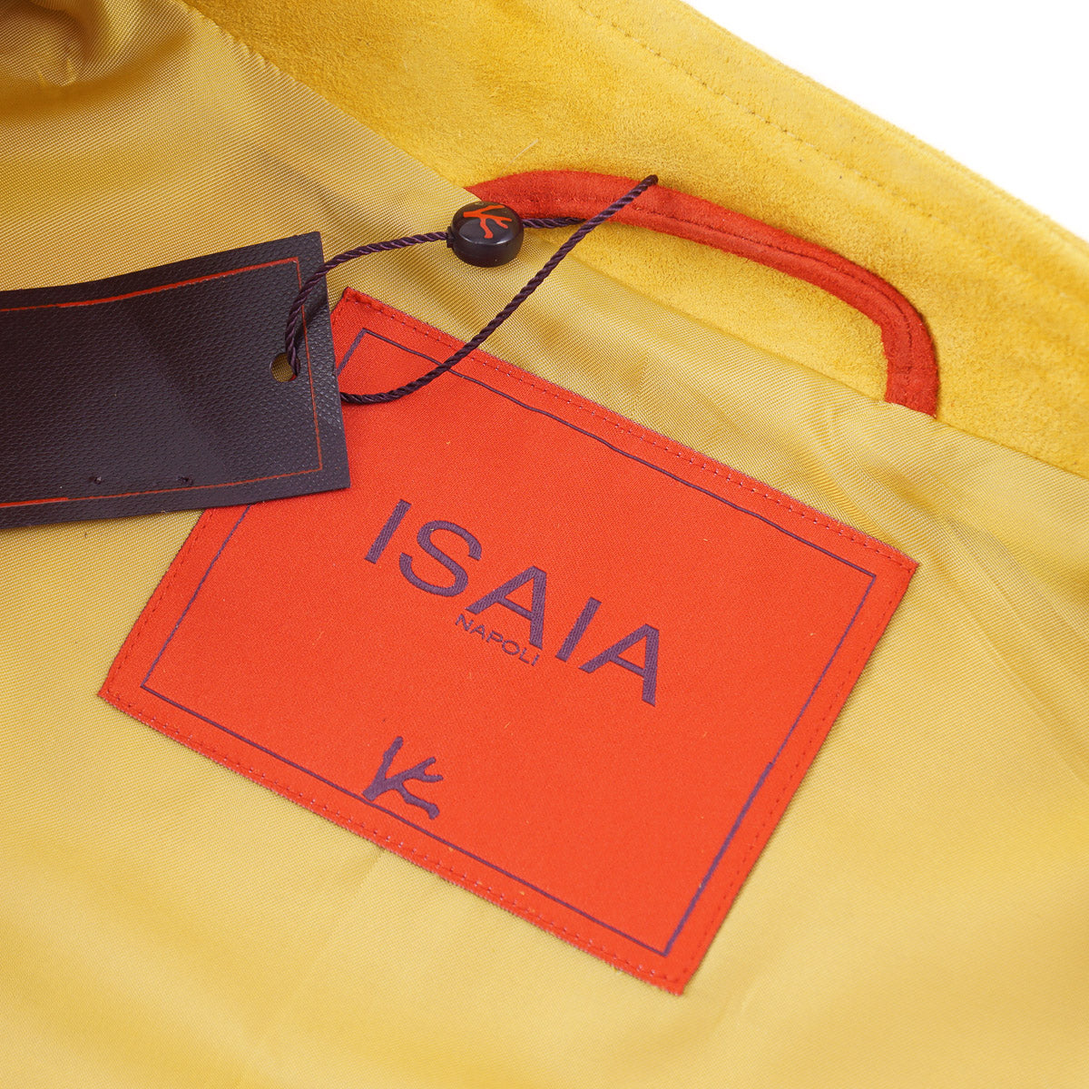 Isaia Lambskin Suede Bomber Jacket - Top Shelf Apparel