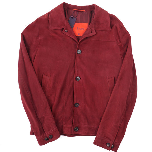 Isaia Lambskin Suede Coach Jacket - Top Shelf Apparel