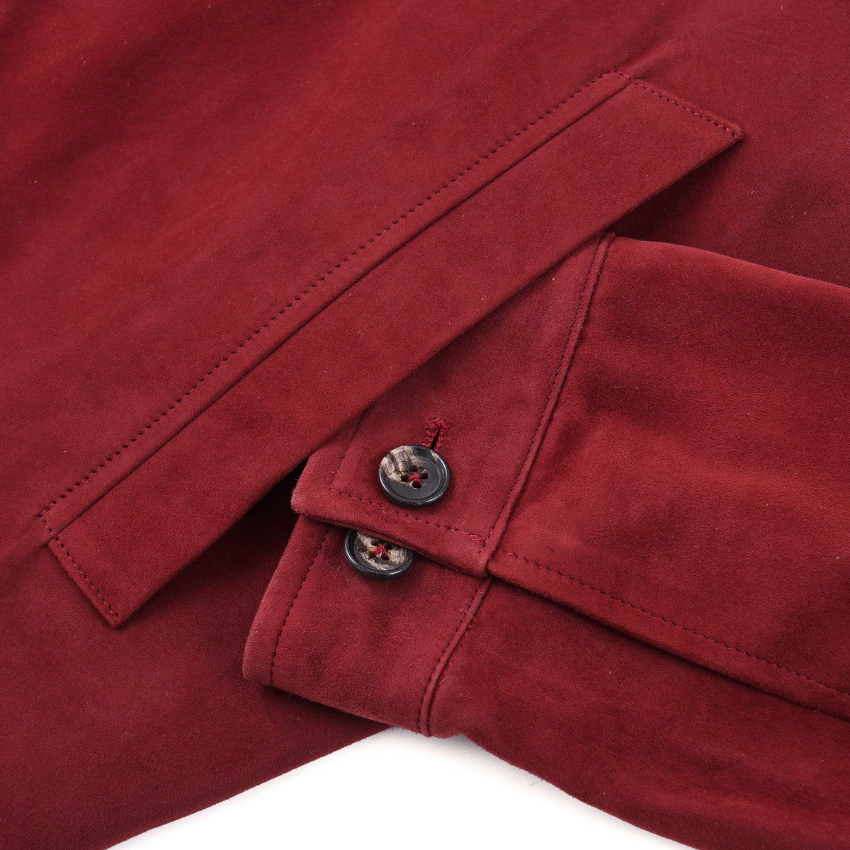 Isaia Lambskin Suede Coach Jacket - Top Shelf Apparel