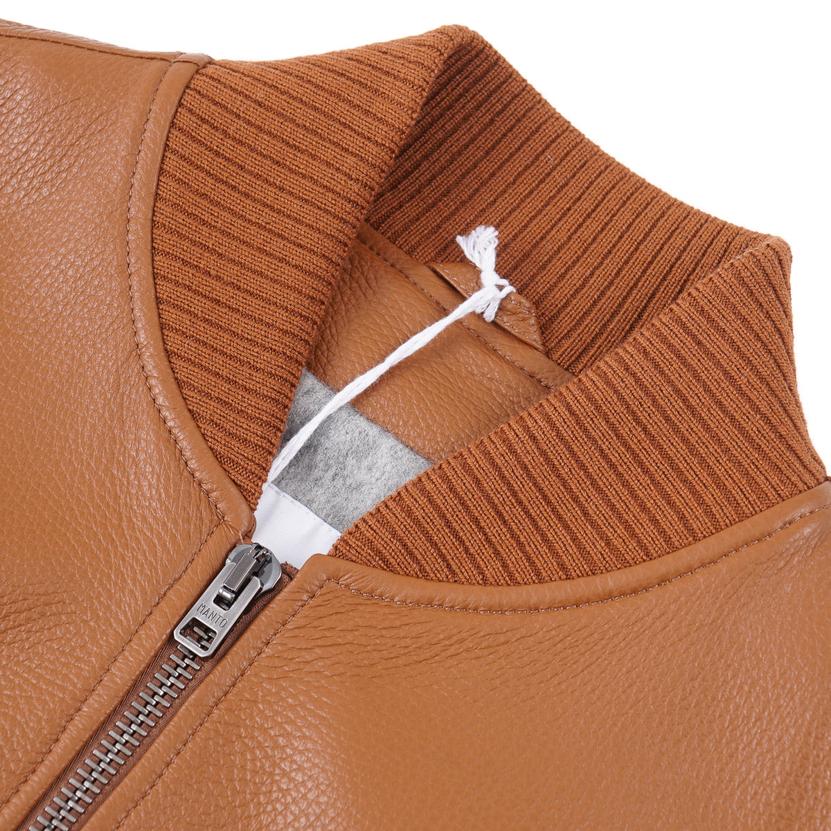 Manto Wool-Lined Deerskin Leather Jacket - Top Shelf Apparel